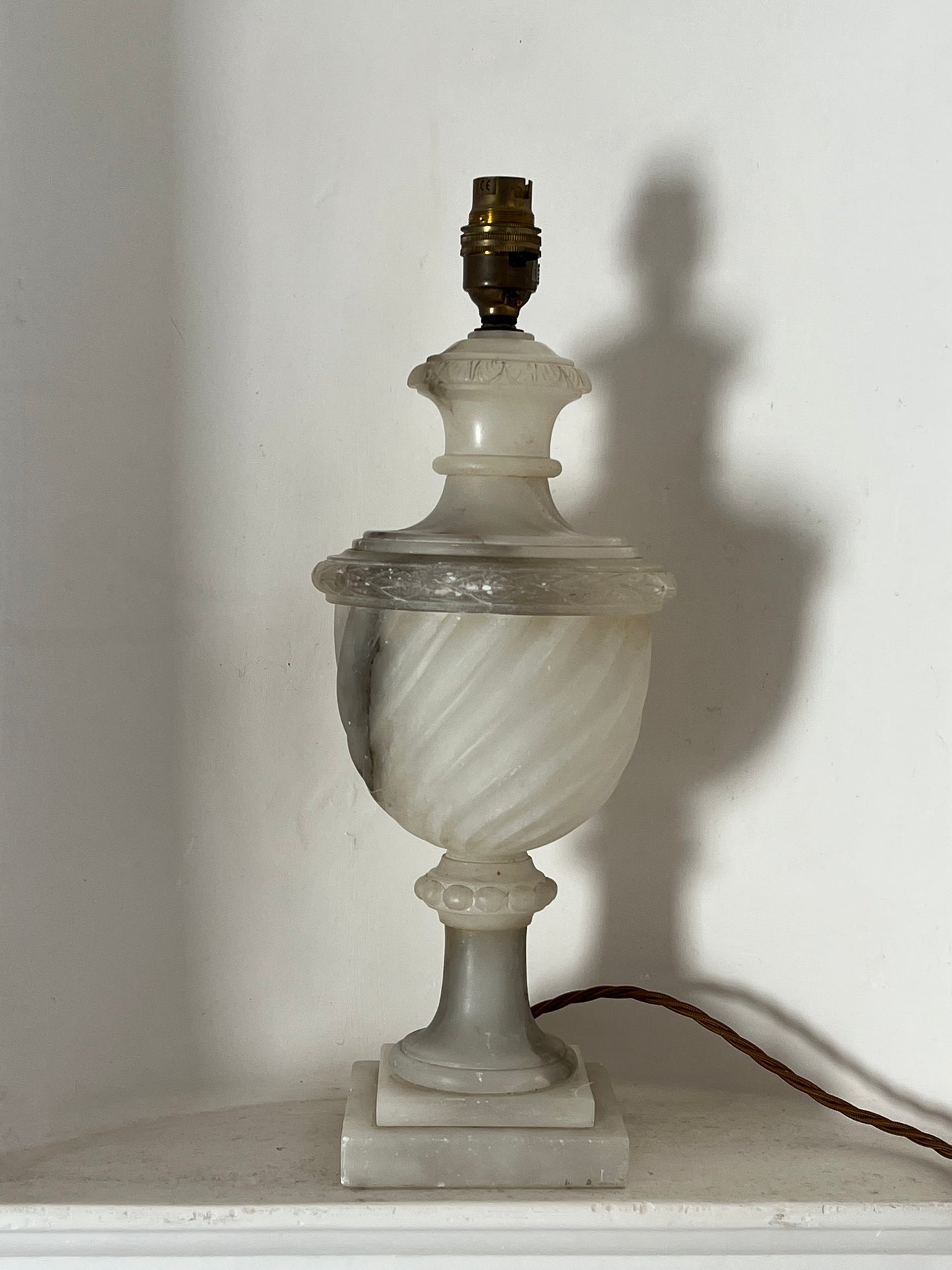 Urn Shaped Alabaster Lamp