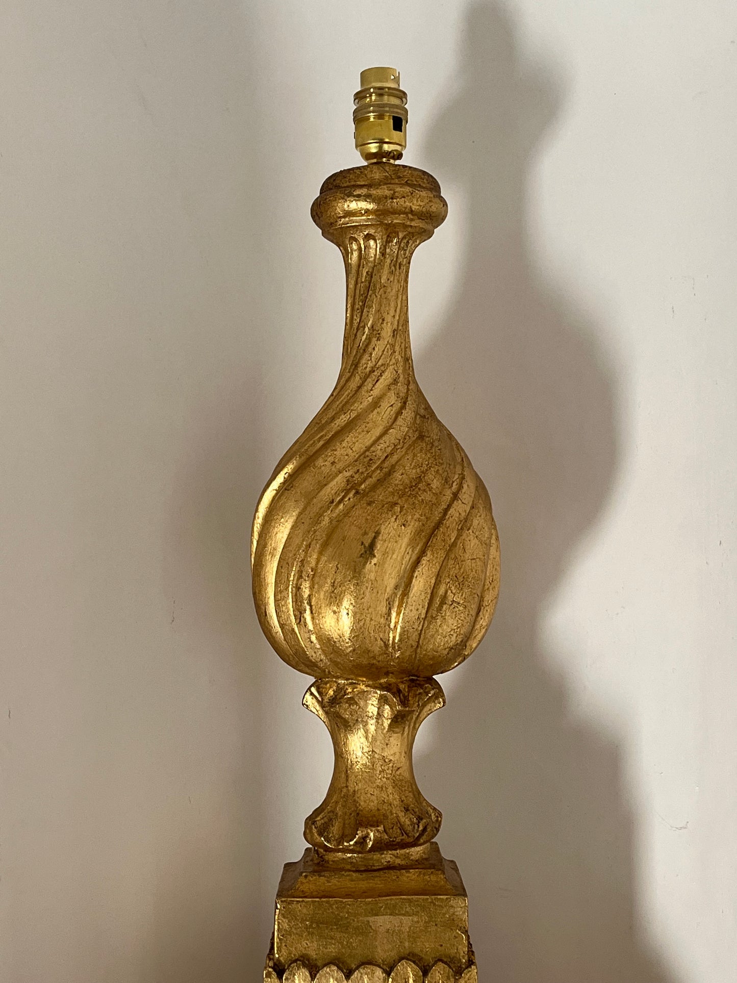 Large Spectacular Gilt Lamp