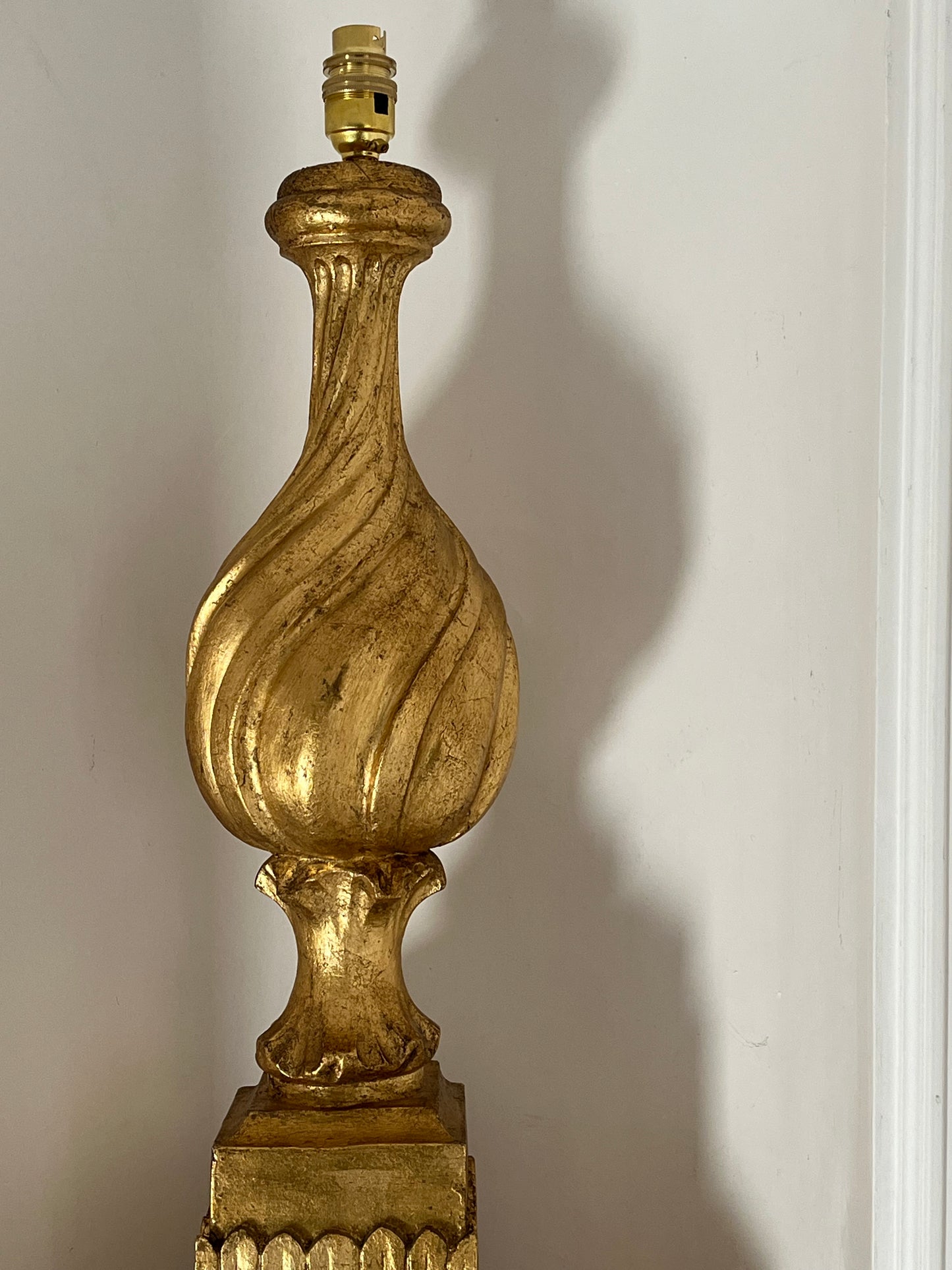 Large Spectacular Gilt Lamp