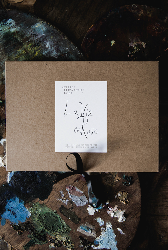 Ten Notecards with Tissue Lined Envelopes